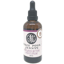 Load image into Gallery viewer, Free Pour Jenny's Fireweed Bitters, alcohol bitter, Yukon Territory, bar bitters, cocktail, gin and tonic, handcrafted, small batch, wild foraged, home bar, drinks, bartender, gift ideas, made in Canada, handmade